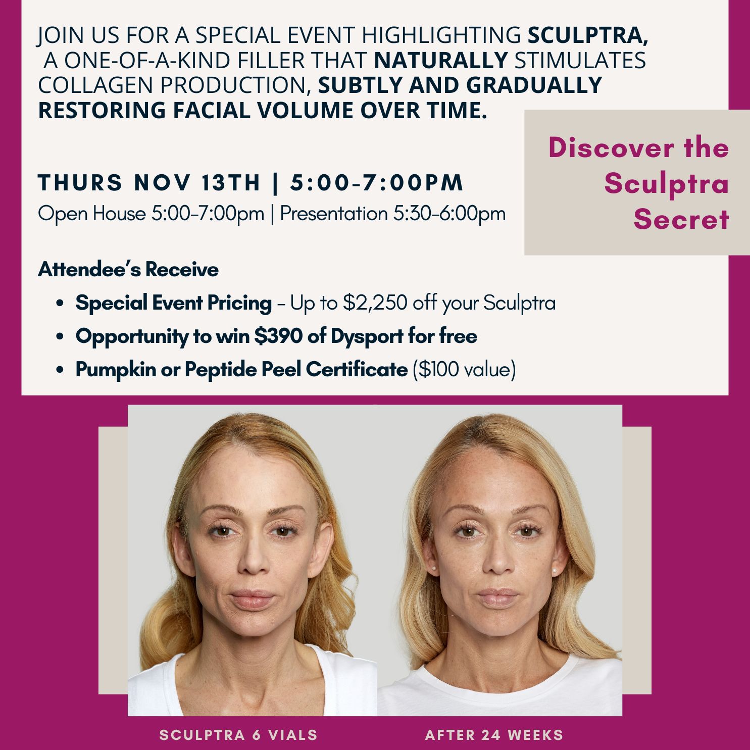 Sculptra Utah Specials Injections Salt Lake (Instagram Post (Square))